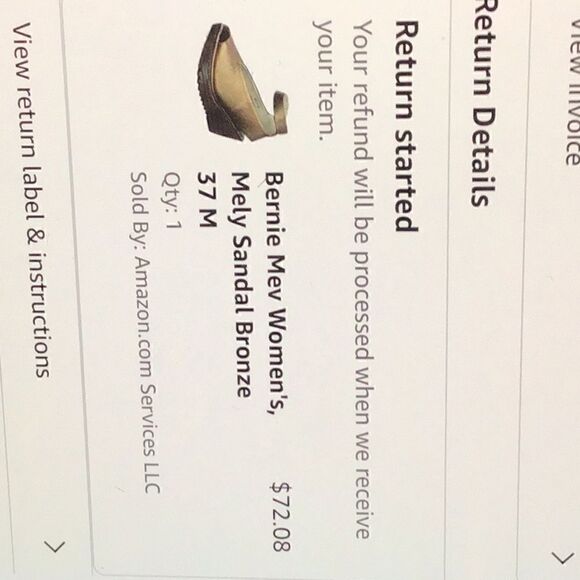 Bernie Mav Womens MELY Sandel in Bronze. Size 37 = 61/2 to 7. - Picture 9 of 10